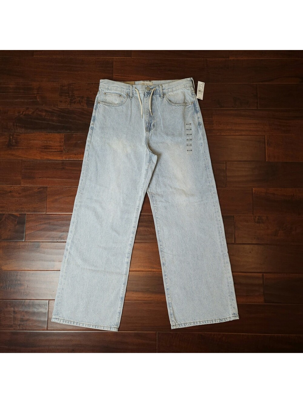 NWT Pacsun Extreme Baggy Jeans Men's 32x30 Blue Denim Oversized Leg Wide